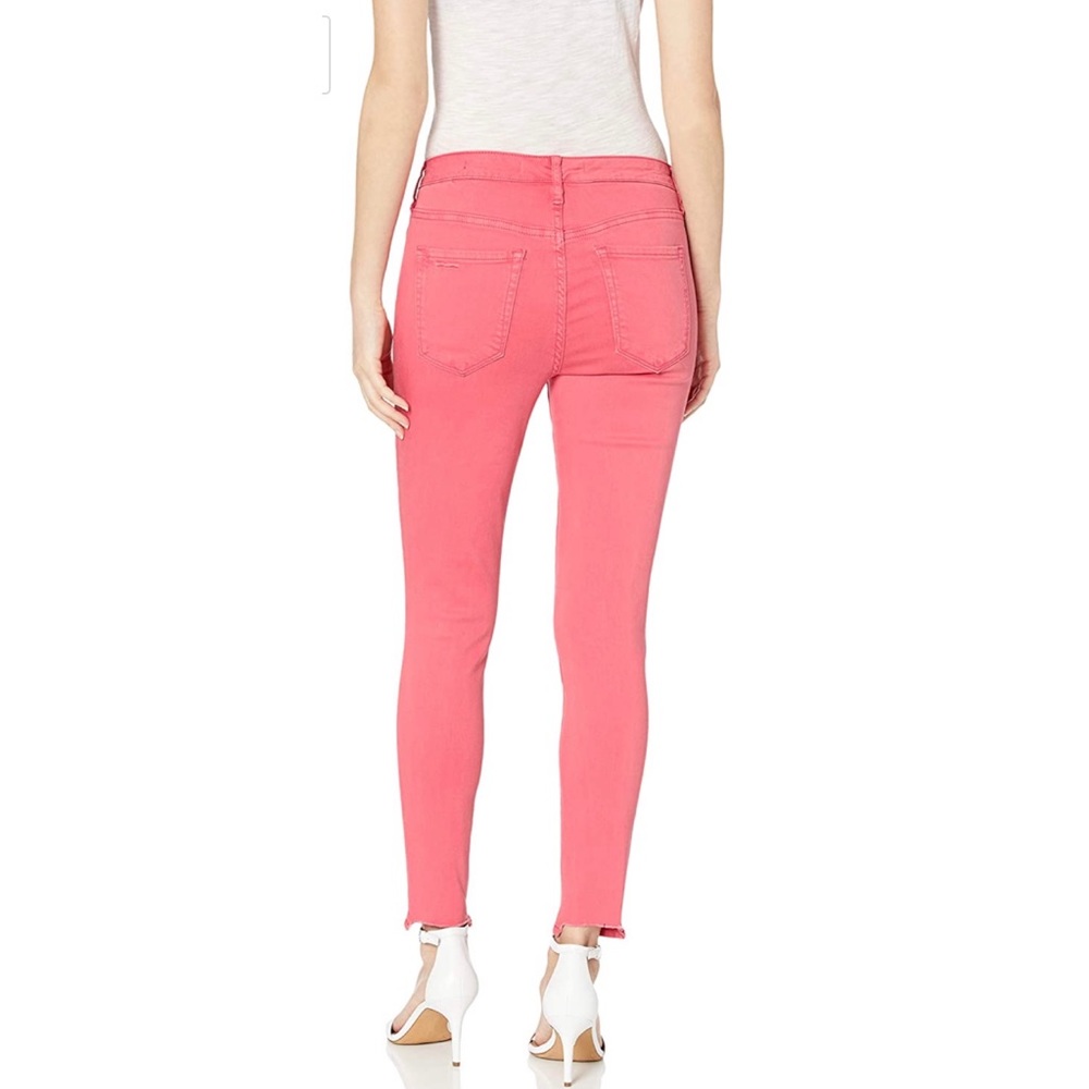 ELLA MOSS high rise pink skinny ankle jeans sz 29 - Picture 5 of 13
